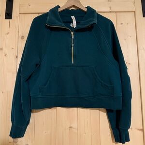 M/L Lululemon Scuba in Dark Teal